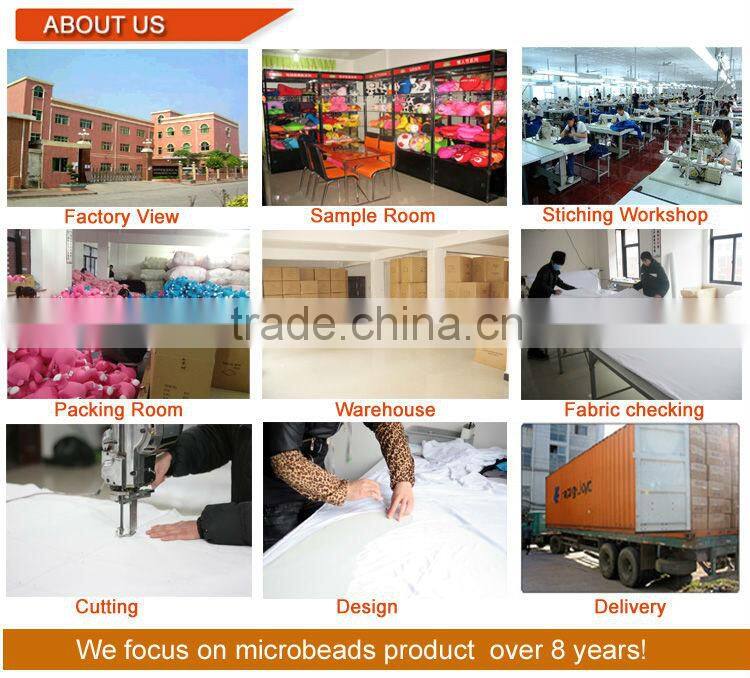 2014 Hot Selling u shape pillow filled with soft polystyrene beads