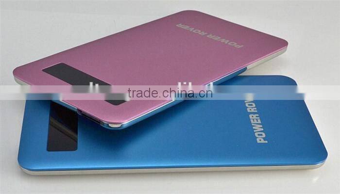 Super slim 4000mAh mobile phone charger for Samsung/Iphone and all the smartphones