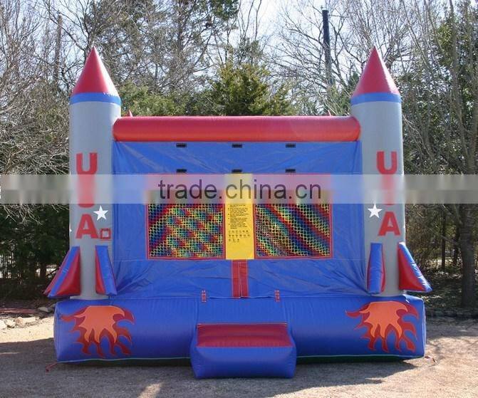 Inflatable race car bouncer combo with slide