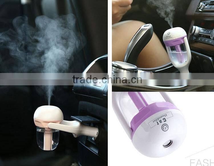 ultrasonic portable air cool mist usb mini aroma humidifier for car