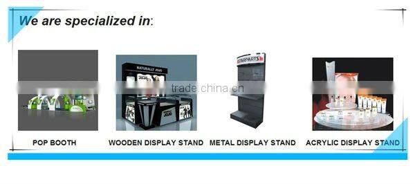 black metal jewelry display stand