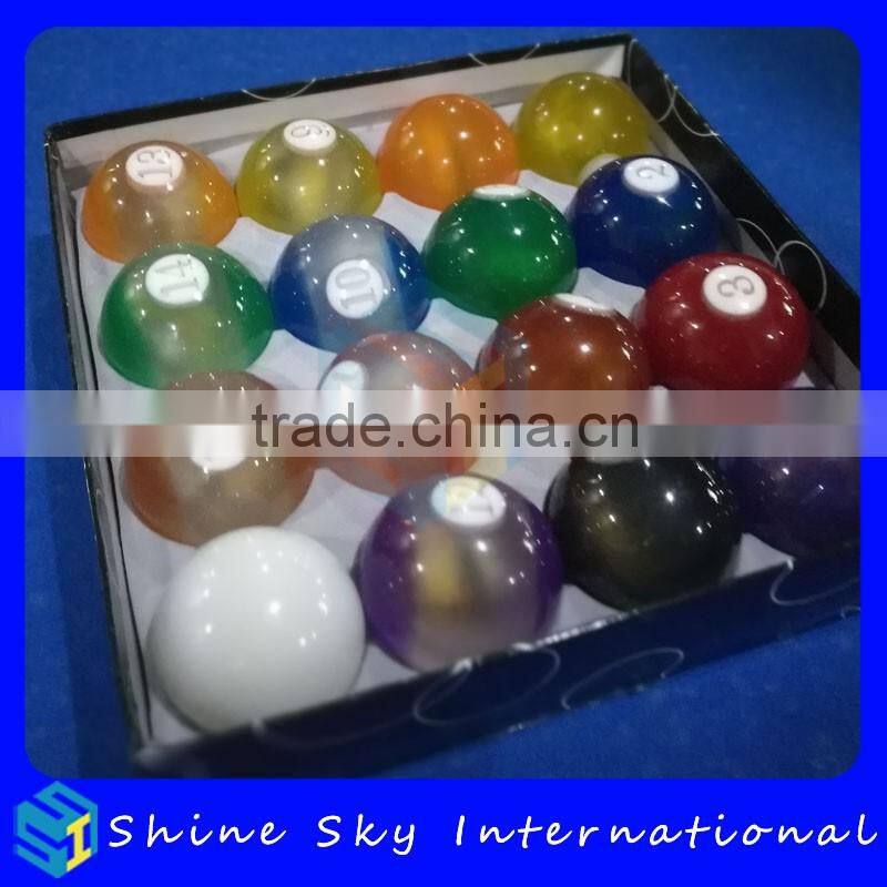2017 New Product High Quality Crystal Light Up Billiards Patented Product