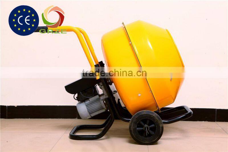 Wheelbarrow Model 140Liter Drum Capacity 46Liter Mixing Capacity Electric Engine Cement Mixer Concrete Mixer
