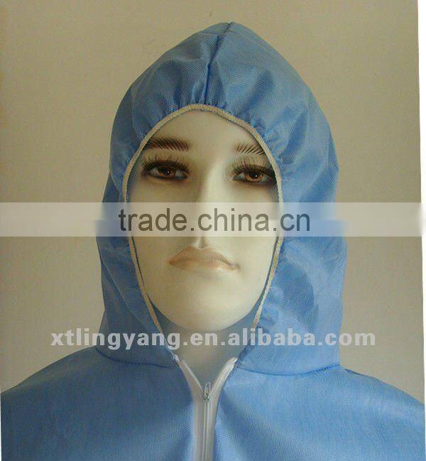 Non-woven disposable waterproof SMS protective clothing