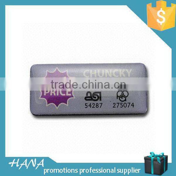 High quality most popular rubber 3d triangle fridge magnets