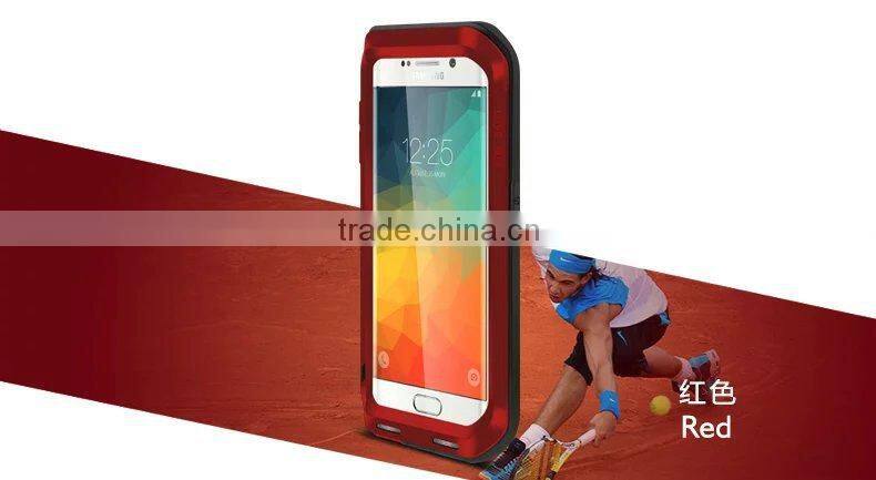 Hotsale For Galaxy S6 Edge Metal Case Luxury Aluminum Love Mei Case For Samsung Galaxy S6 Edge G9250 Phone Cover