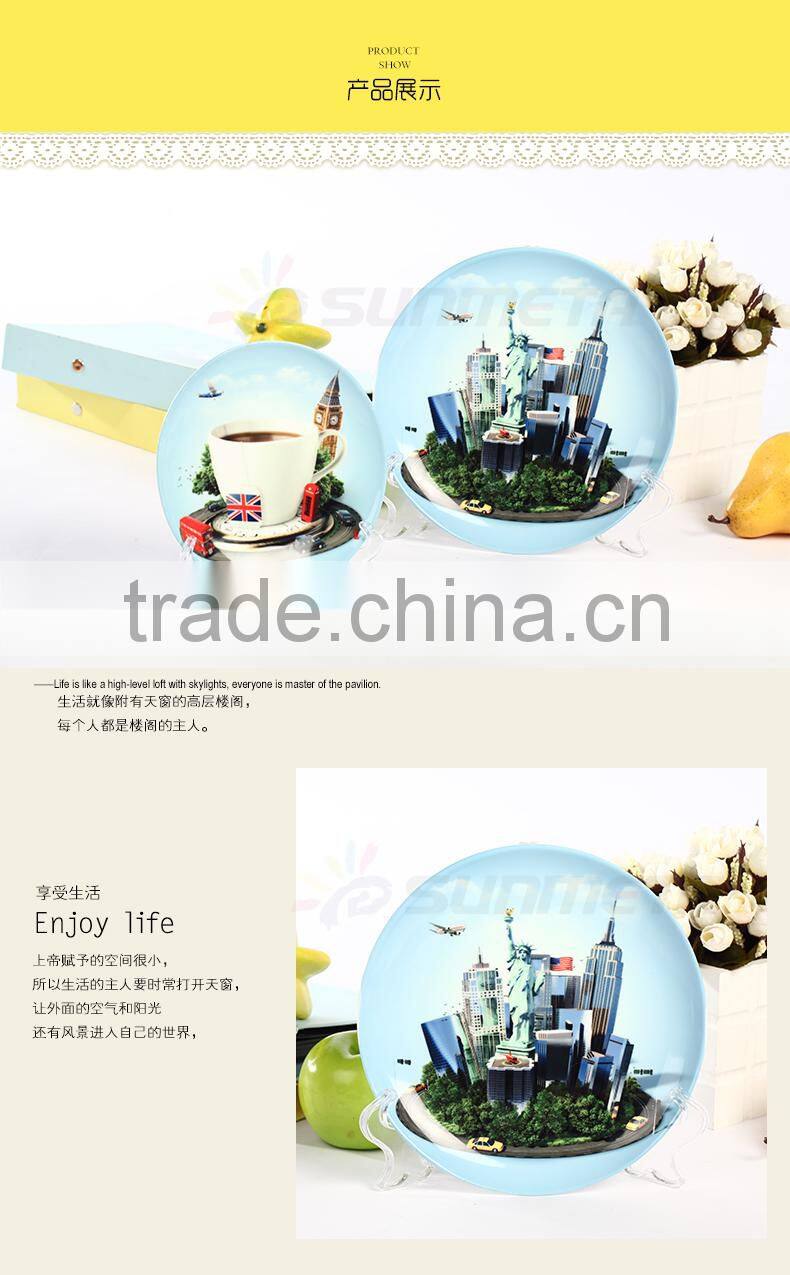 Sublimation 7" sublimation ceramic plate, heat press plate