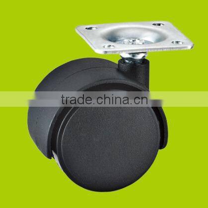 China Factory Furniture Castor Wheel With Plate