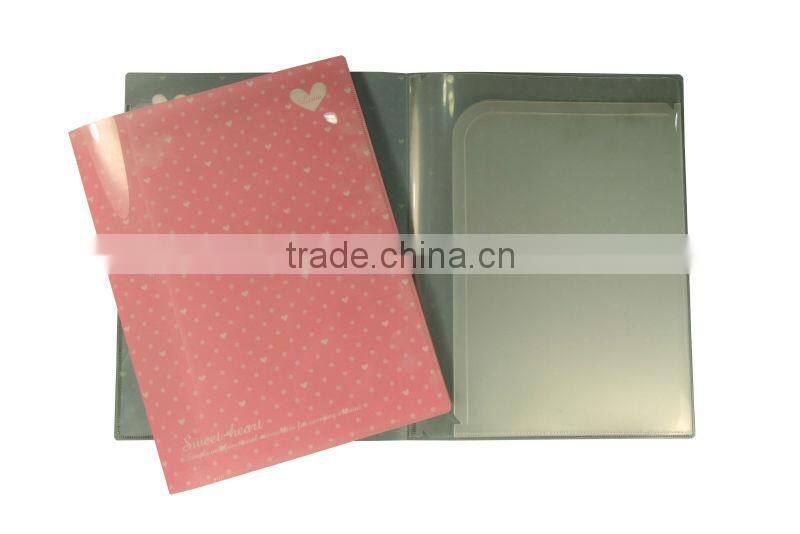 2015 creative popular a4 hardcover file folder