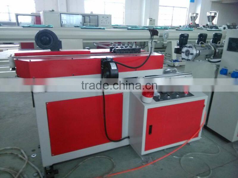 16-50mm plastic single wall corrugated pipe machine