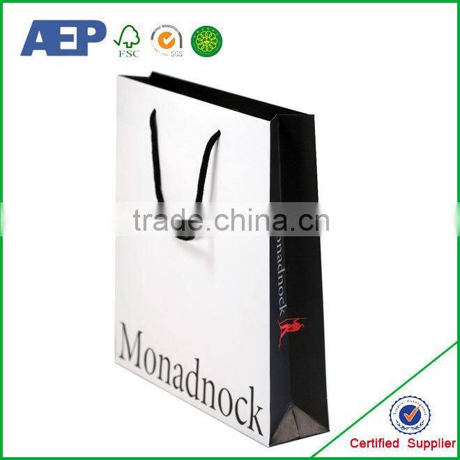 Luxury Shopping Paper Bag Price/Paper Bag With Logo Print