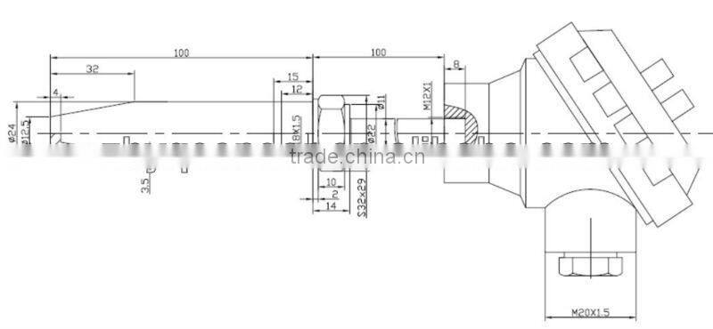 Flamproof PT100 Temperature Transmitter/ Sensors
