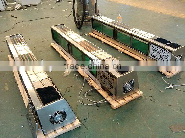 counter top refrigerated sushi showcase/ sushi showcase refrigerator