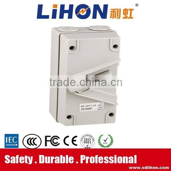 Latest design isolating waterproof UKF switches series