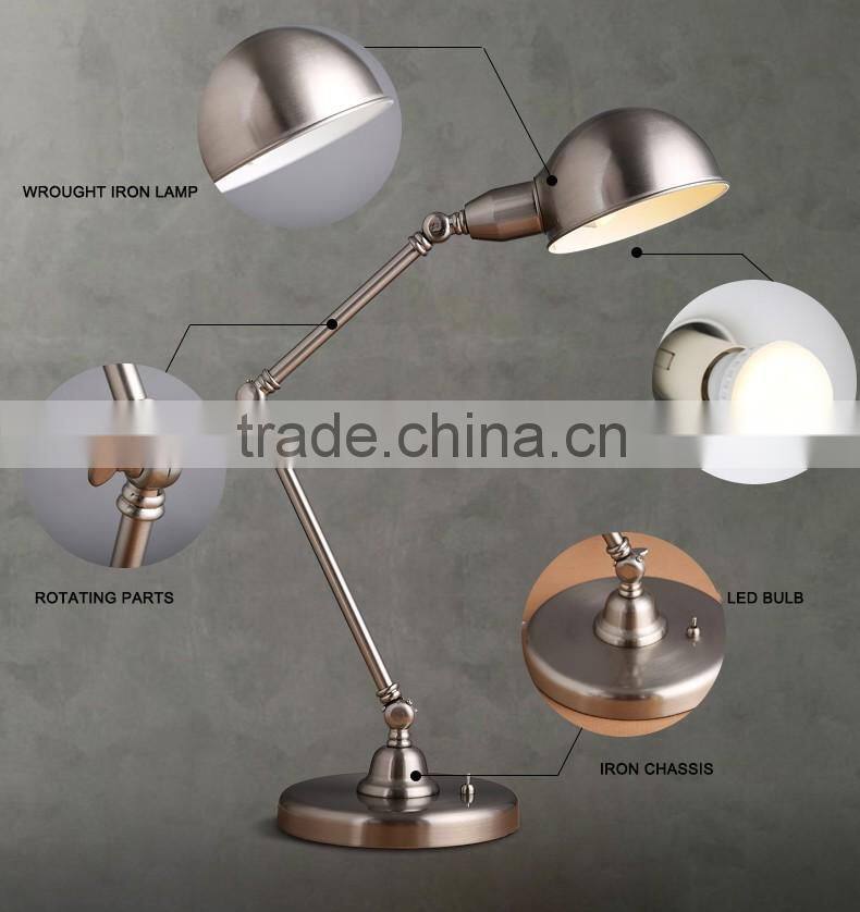 VDE Living Room Antique Style LED Table Lamp