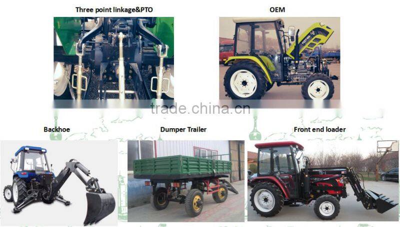 Used ford tractors and lovol tractors 25hp to 45hp 4wd with CE EEC ISO certification