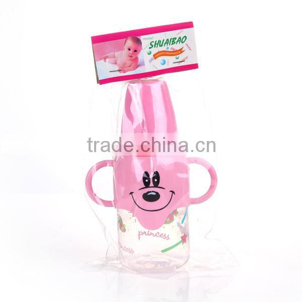 High Quality PP Feeding Bottle Cute Shaped Baby Nurser China Baby Bottle
