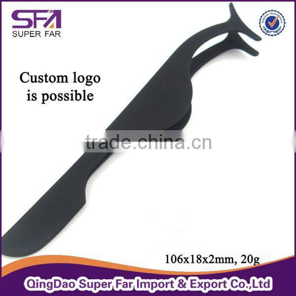 Wholesale Stainless steel false eyelash smart tweezer private label