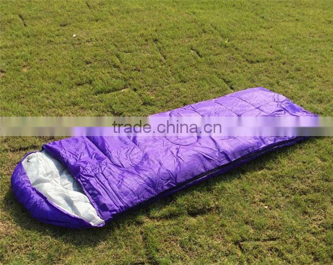 Adult Sleeping Bag Thermal Autumn Winter Envelope Hooded Outdoor Travel Camping Water Resistant Thick Sleeping Bag