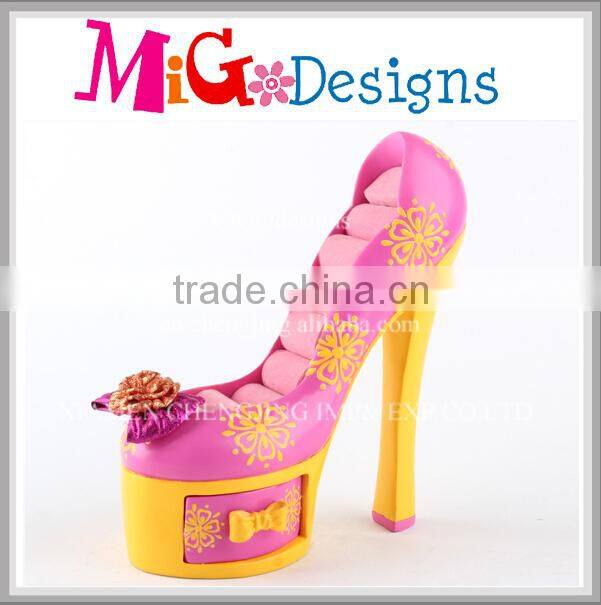 Jewellery Box Ring Holders Decorative Shoe High Heel OEM Wholesale