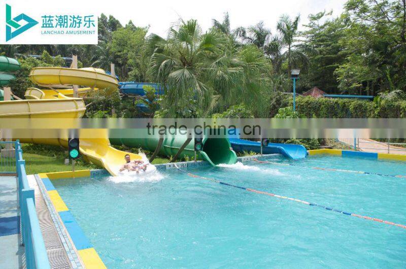 Amusement Park Equipment water slide For Kids And Adults