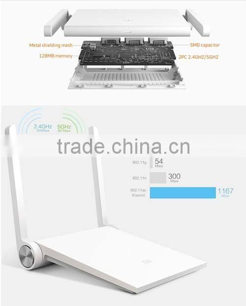 Original Xiaomi Router Mini Router Smart Router Dual-band 2.4/5GHz 1167Mbps Wifi English Firmware