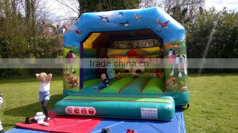 competitive price inflatable farm bouncy castle