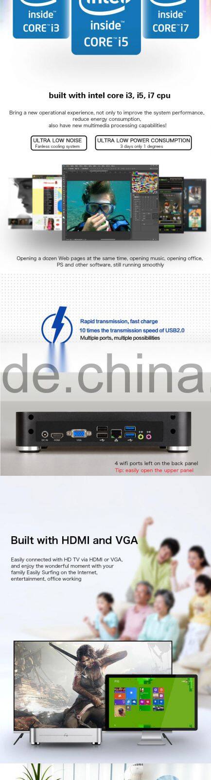 Realan W44-i5H42T1 Core i5 Mini ITX PC