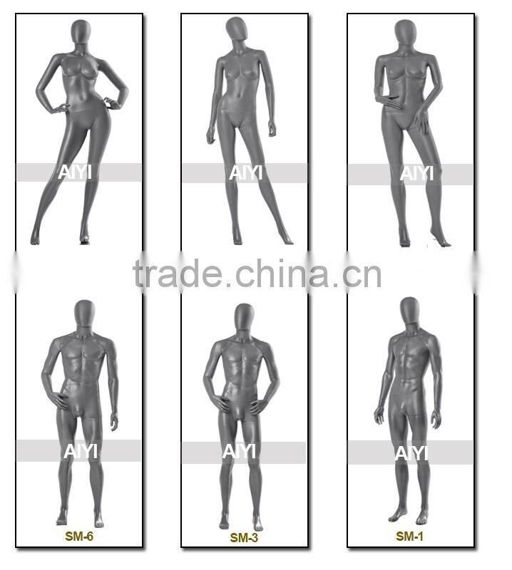 High quality sexy female plastic stand mannequin