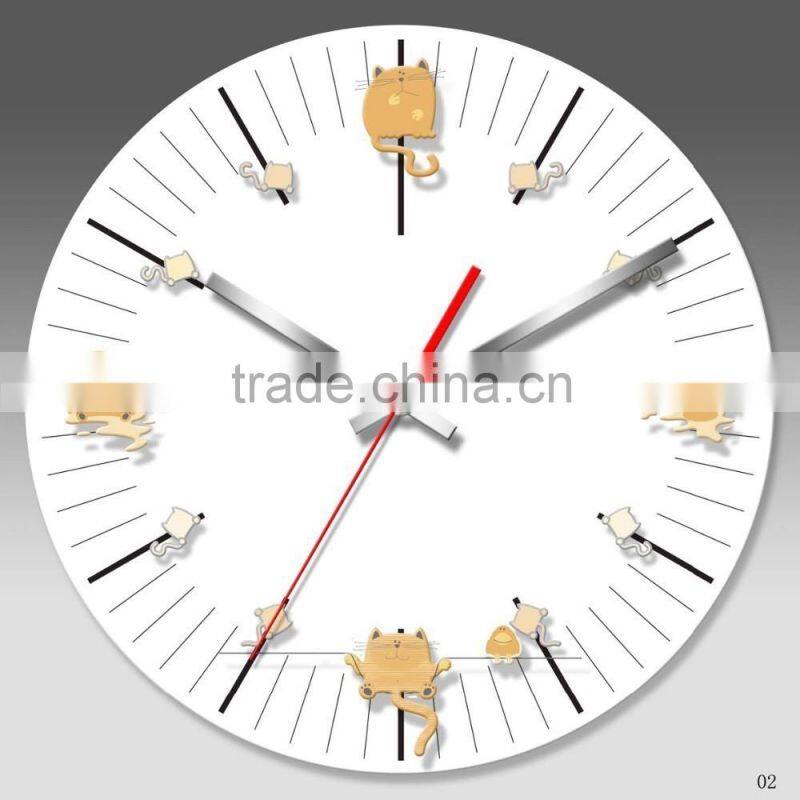 Cason best selling glass clock for home decor