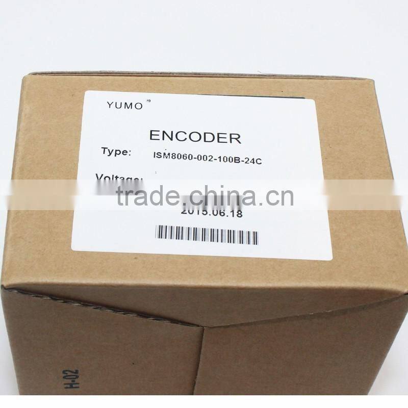 YUMO ISM8060 industrial tooling machinery Installation size 80mm hand manual encoder