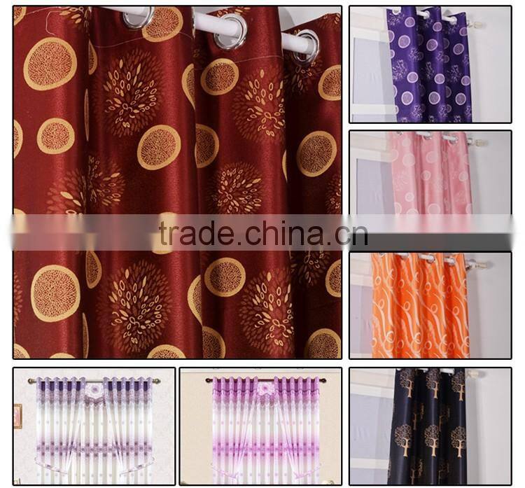 High-grade embroidery types of curtain fabrics