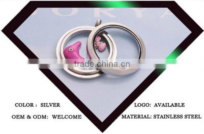 2015 Hot sale floating charm fashion memory lockets charms