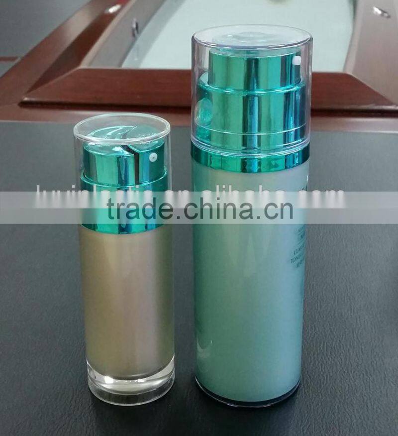 dual tube lotion bottle for personal care