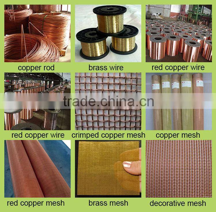 C10100 red copper wire mesh