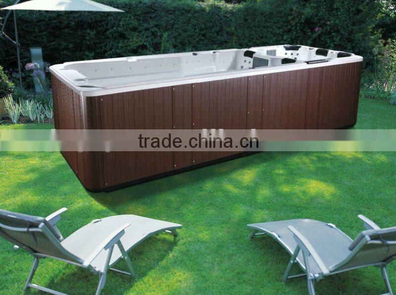 2014 Special Offer 59 therapy jets luxury 6 meter hot swim pool