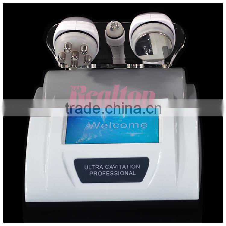 High Quality Manufacturer,3 in 1 Ultrasonic Liposuction Cavitation Weight loss machine Tripolar RF Slimming Machine