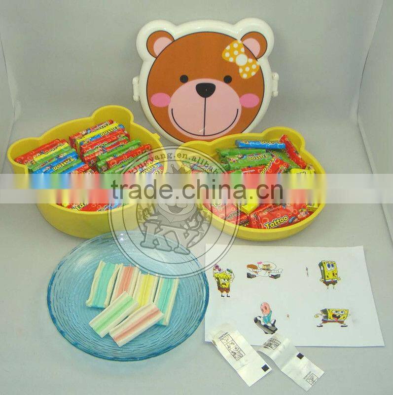 Bubble Gum with Tattoo