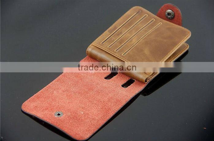 New Arrival High Quality Cheap Male Purse PU Leather Mens Replica Short Designer Wallet Wholesale