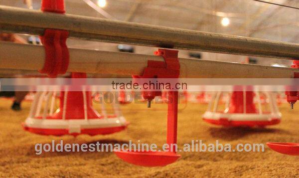 nipple drinker system with drip cup