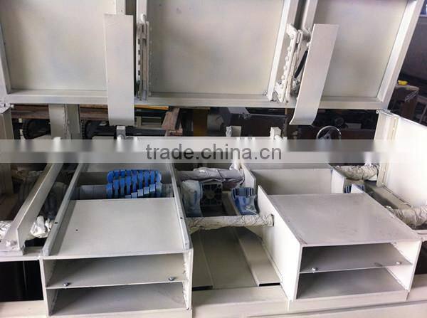 Wooden tray hole digging machine