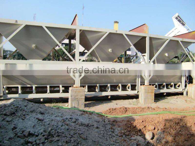 Low Price 25-50M3/H Hopper Lift Concrete Batching Plant