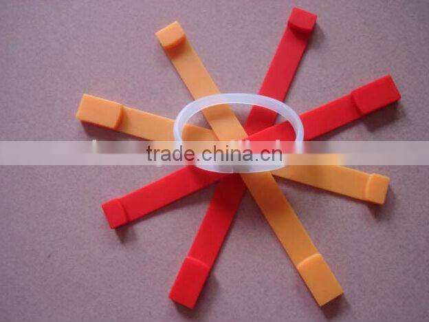 hot selling kids id silicone bracelet