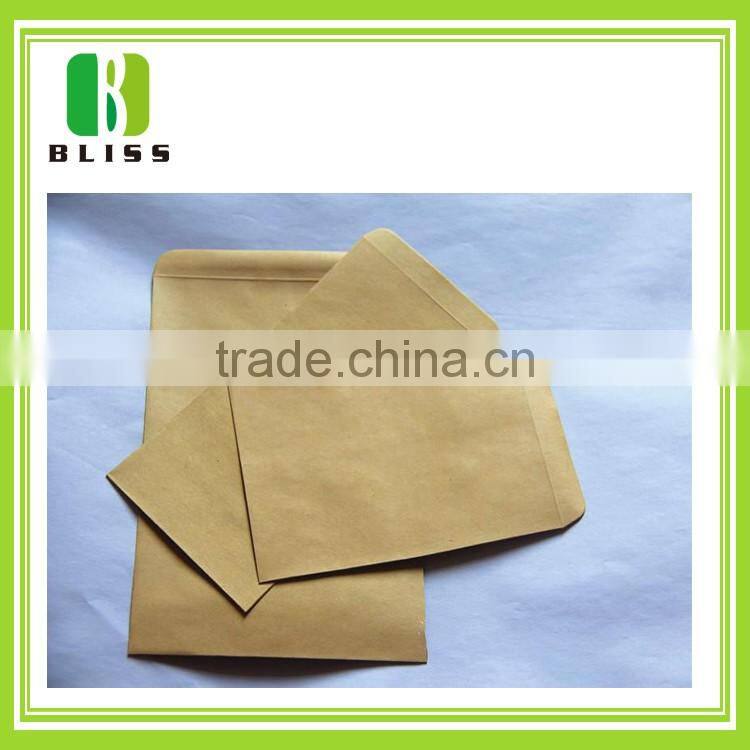 No Printing Simple Style custom brown kraft envelope