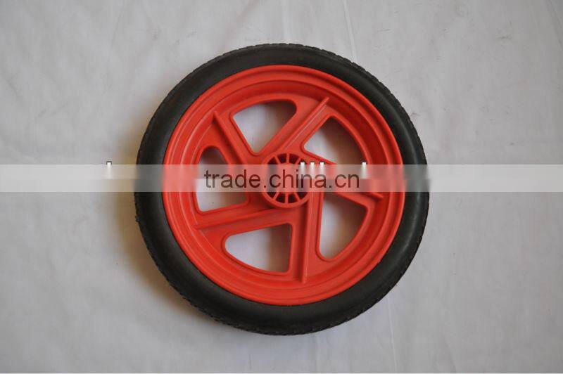 Super quality 12"x2"pneumatic inflatable small rubber wheel