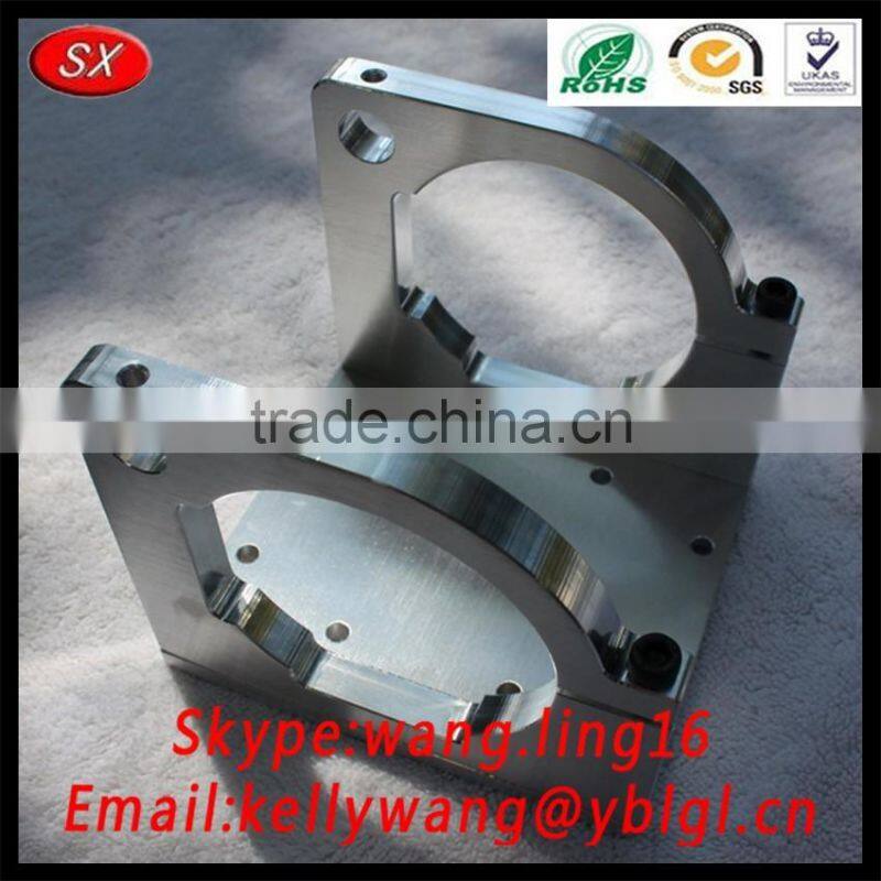 CNC Machined 6061-T1 Aluminum Spindle Mount For Machines Router