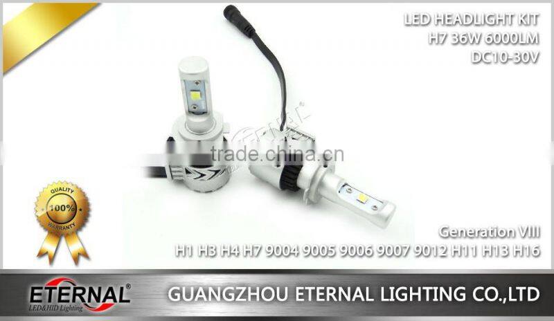 12000lm high lumen auto led bulb H1 H3 H4 H7 H11 9005 9006 LED headlight kit for car auto motorcycle 4x4 truck vehicles