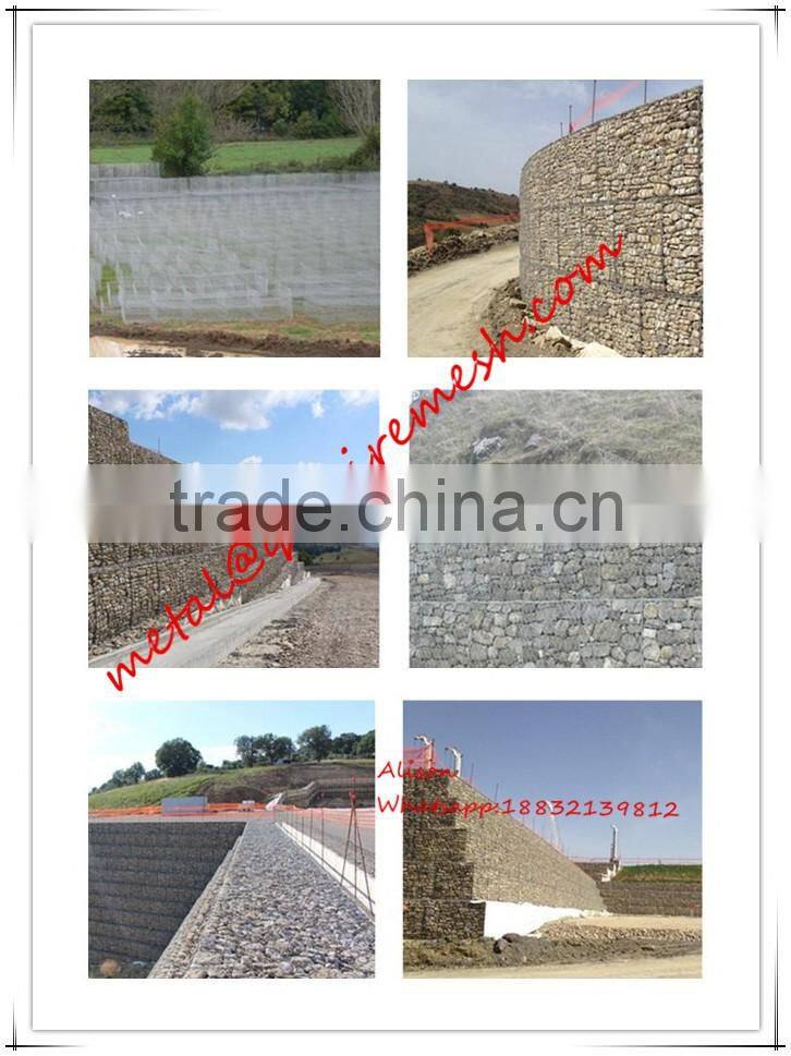 3mm 2m x 1m x 0.5m Gabion Basket High Qualiy gabion basket prices for Retaining Wall and Soil Reservation