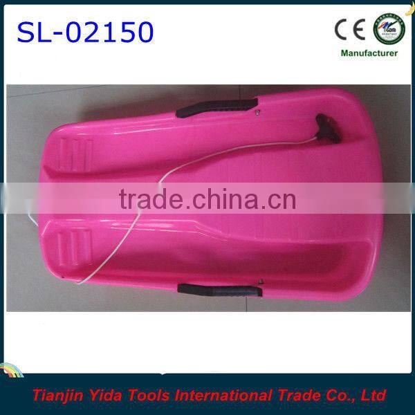 Plastic snow sled