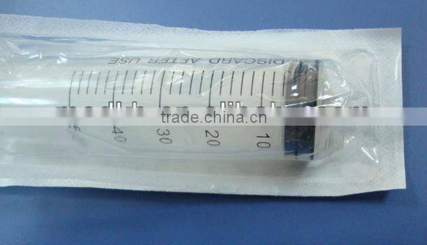 Three-part Disposable Syringe